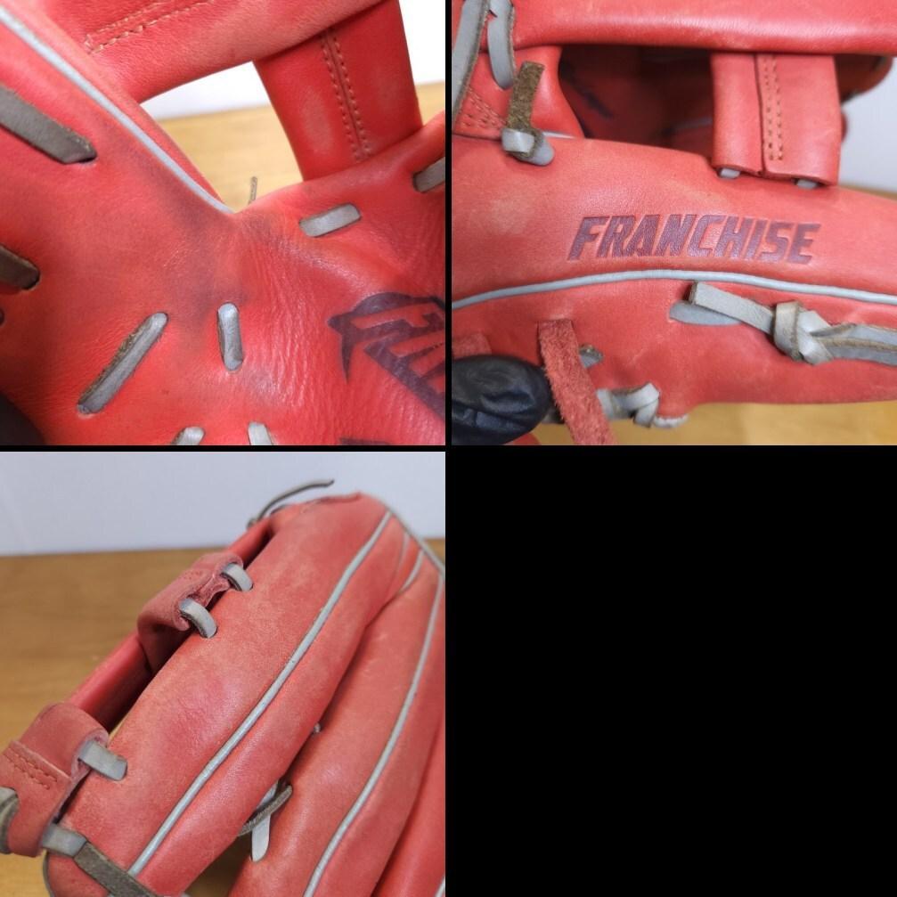 ミズノ フランチャイズ 限定品 小型フィットモデル 内野用 軟式グローブ