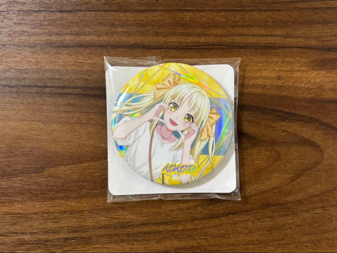 バンドリ GiGO 缶バッジ 弦巻こころ2024 Summer ver