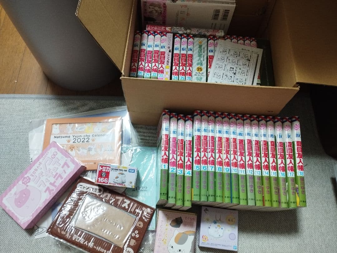夏目友人帳 1~31巻 コミック 特装版 付録 一番くじ 景品 トミカ まとめ