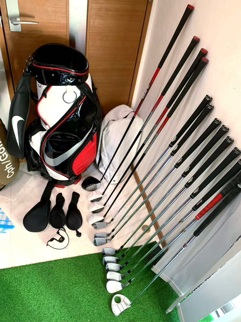 豪華　良品　テーラーメイド　ゴルフクラブフルセット　バッグ/ナイキ　アジアカート