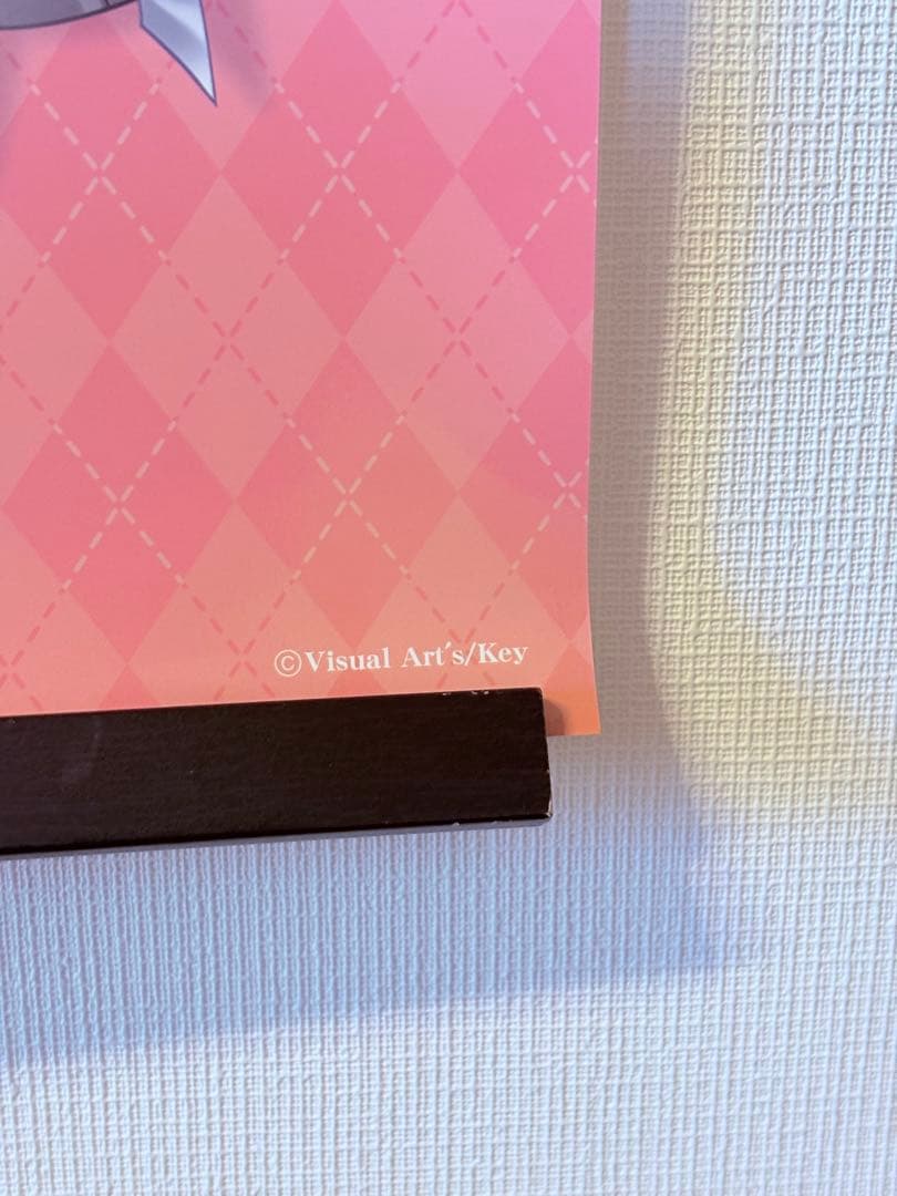 リトバス リトルバスターズ 棗鈴 神北小毬 非売品 ポスター