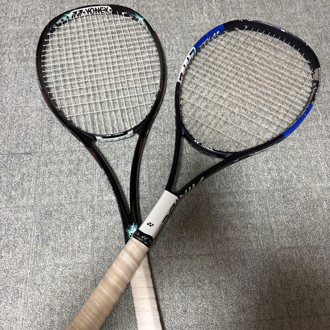 YONEX GEOBREAK 50V 、エアライドのラケット 2本セット