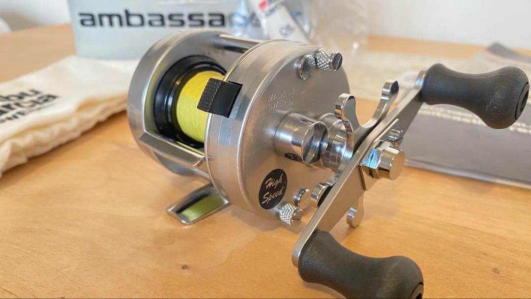 アブガルシア アブ ABU アンバサダー 1500C IAR 美品　箱、取説付き