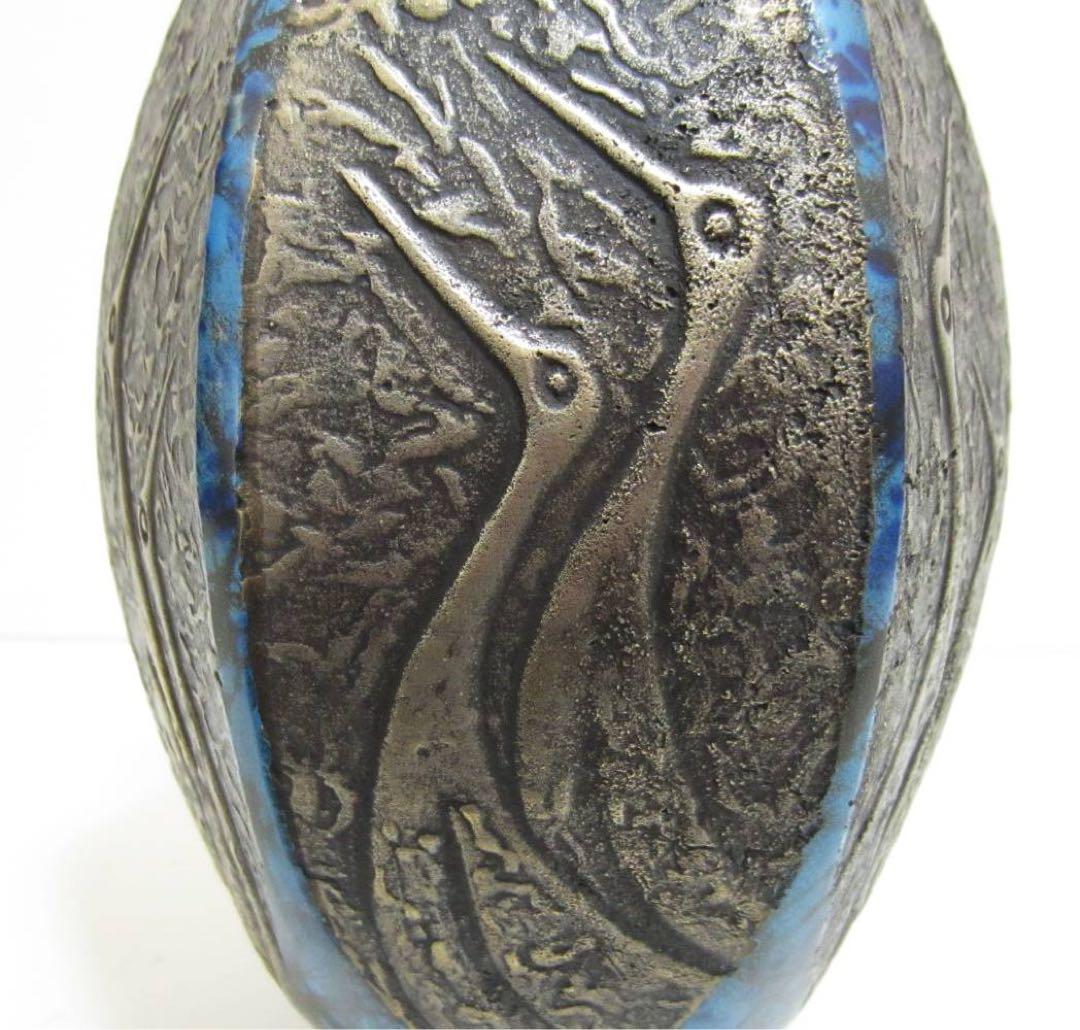 【未使用】高岡銅器 銅製花瓶 鶴地紋 伝統工芸 楽天市場価格 56,551円