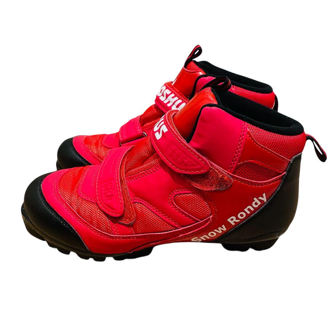 【美品】MADSHUS クロスカントリー スキー ブーツ ジュニア用 25cm