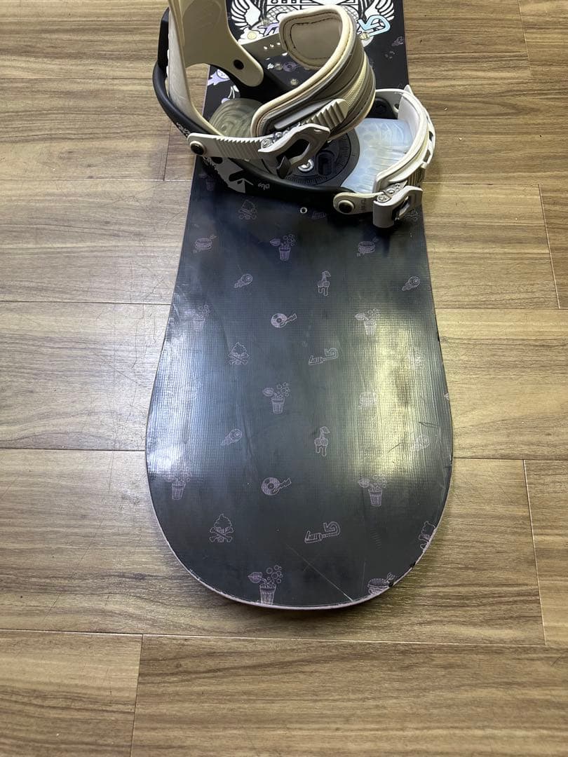 スノーボード Burton 142cmビンディングSALOMON size XS