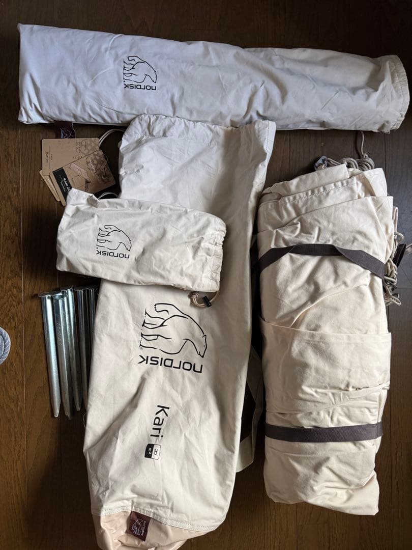 m*0様 【超美品】NORDISK カーリー20 タープ（キャンプ道具）