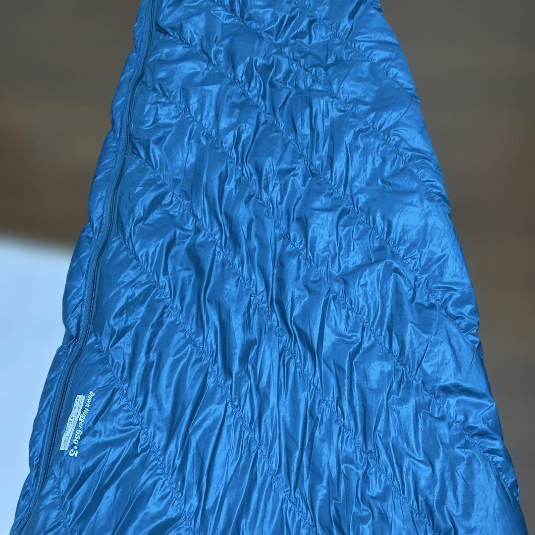 美品 モンベル Down Hugger 650 #3 L/zip 寝袋