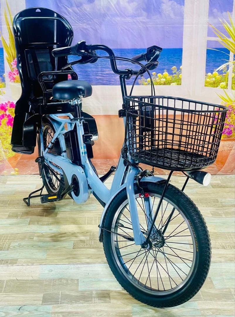 ギュットアニーズ⭐️16AH！パナソニック子供乗せ電動アシスト自転車Y3249