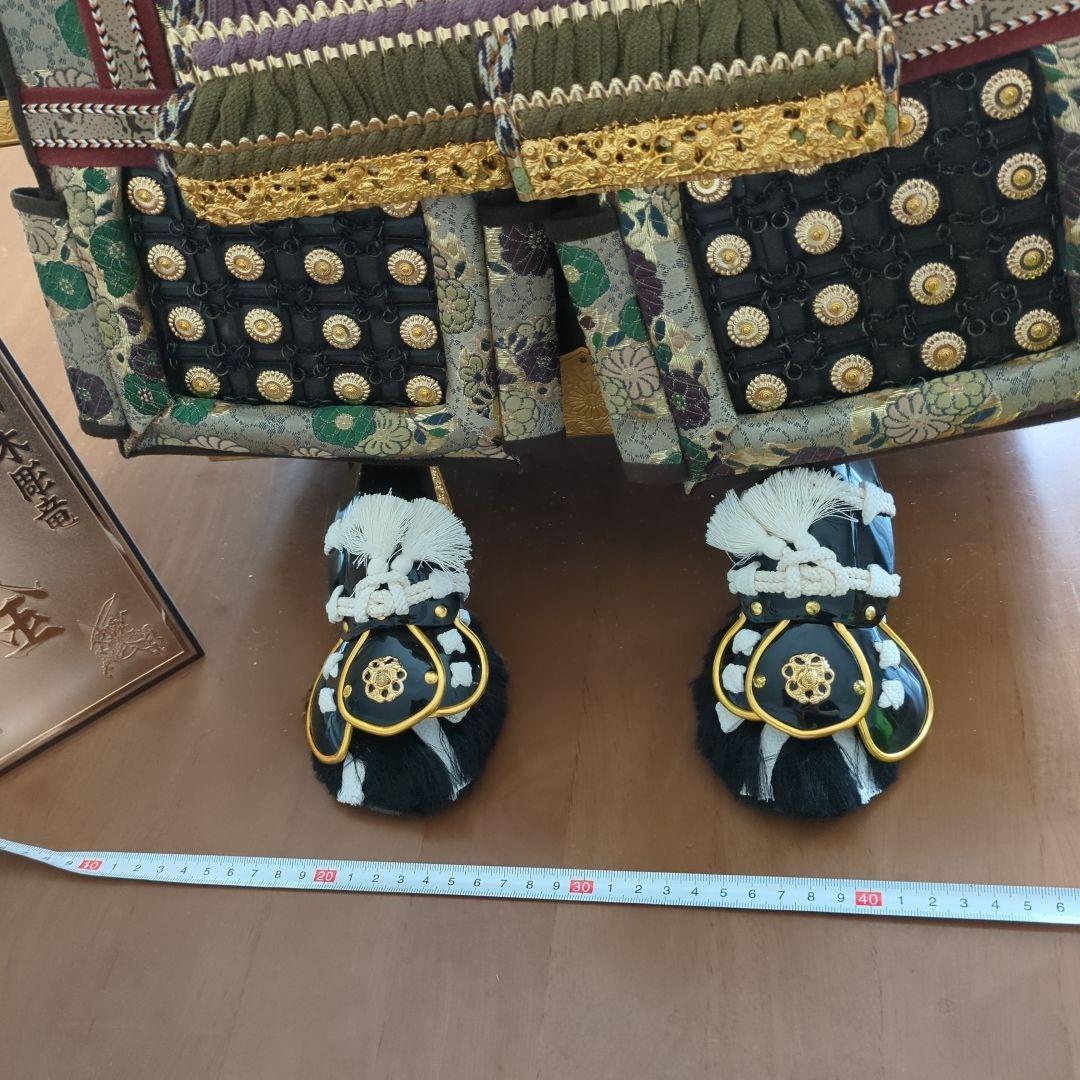 【お値下❗️】五月人形　大鎧　 京都島津　ほぼ未使用保管　高さ約76cm　送料込