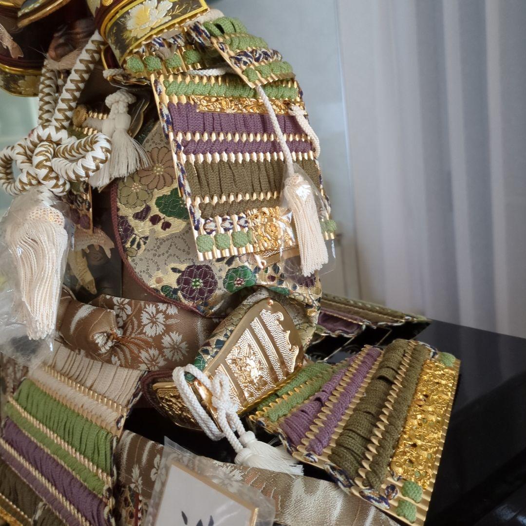 【お値下❗️】五月人形　大鎧　 京都島津　ほぼ未使用保管　高さ約76cm　送料込