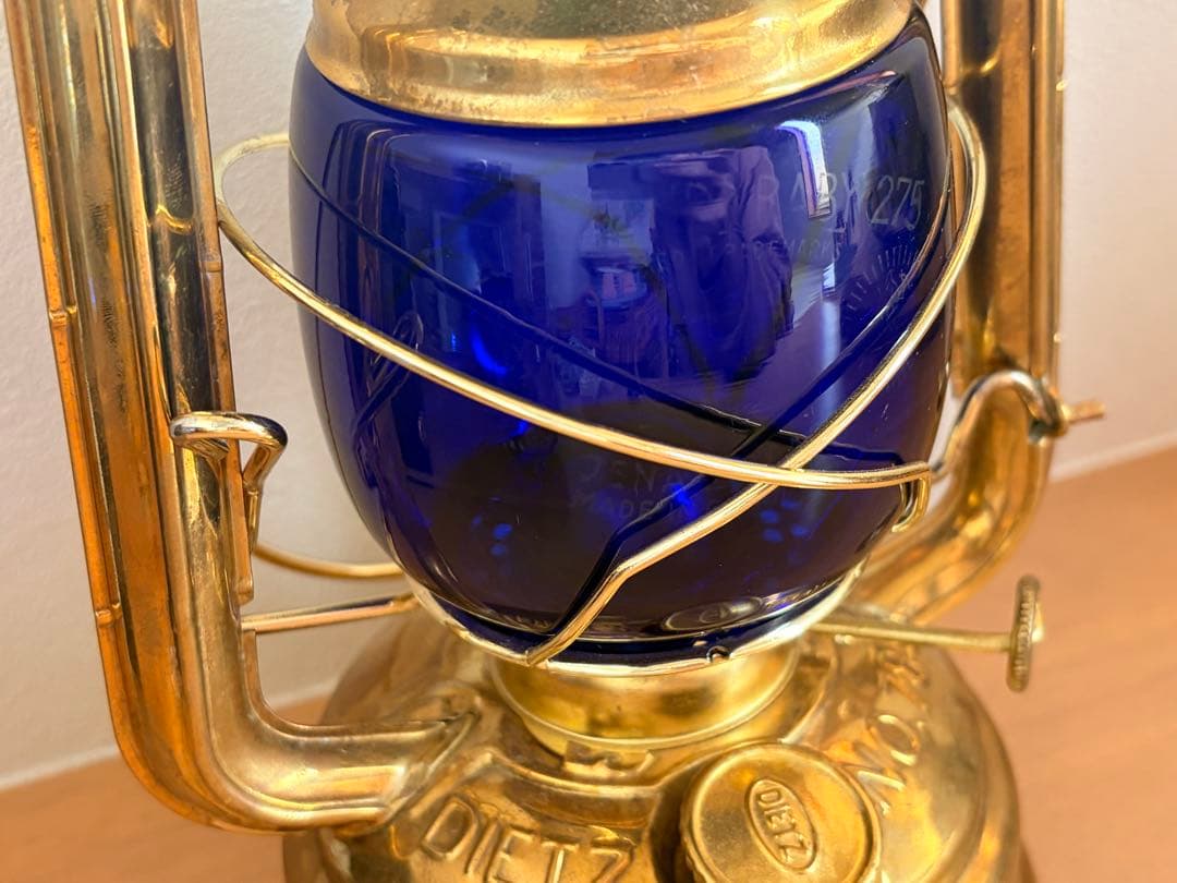 【極希少】FEUERHAND 275 純正ブルーグローブ ドイツ製 ホヤ