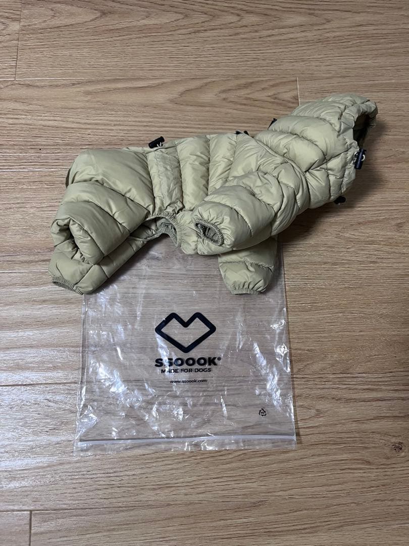 SSOOOK グースフィール ダウンカバーオール2 男女兼用 ドッグウェア