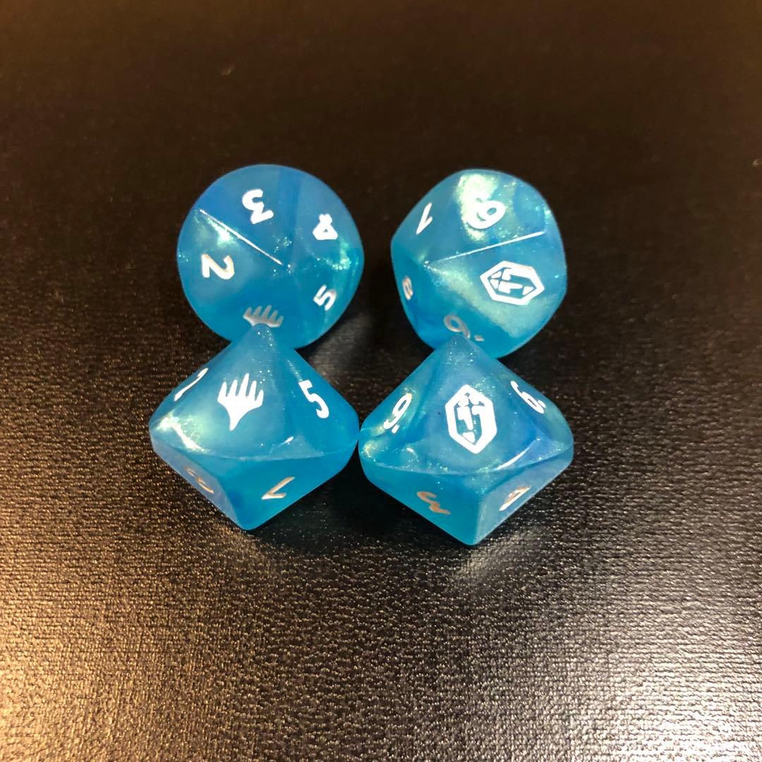 【FFコラボ プレリ限定】MTG スピンダウンライフカウンター 4個セット 希少