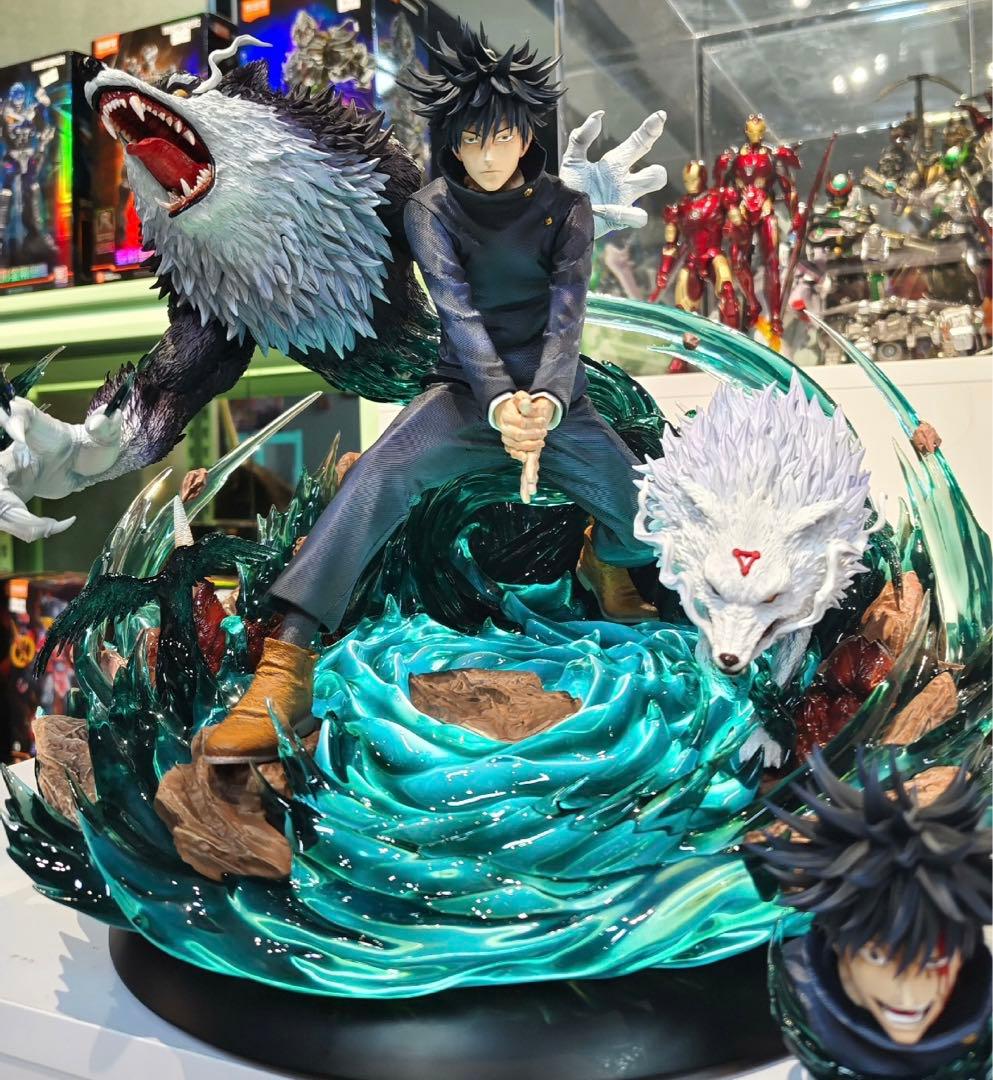 呪術廻戦 伏黒・恵 デヴァイン犬 フィギュア ガレージキット