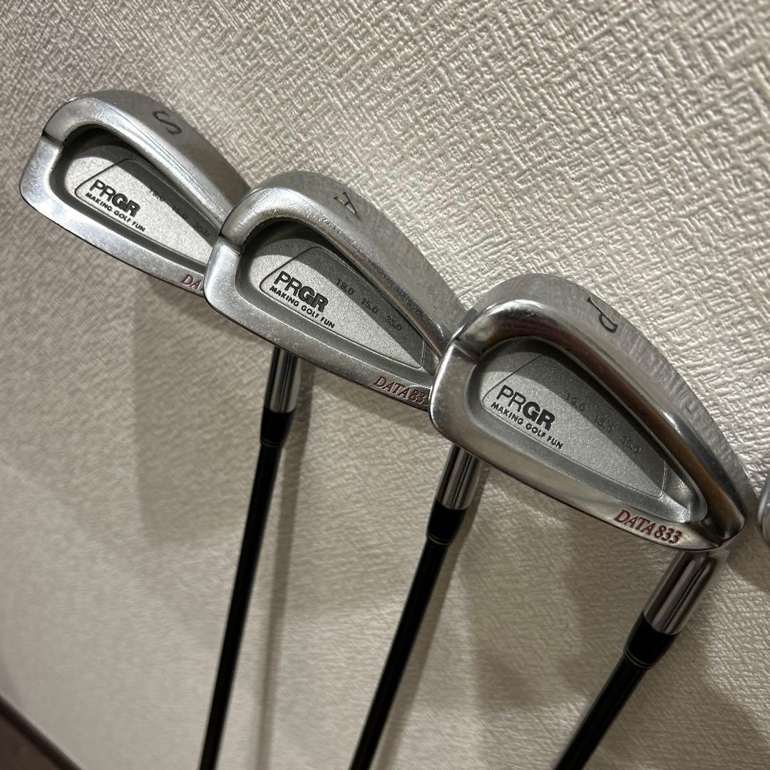 PRGR レディースL DATA833 8本　アイアンセット