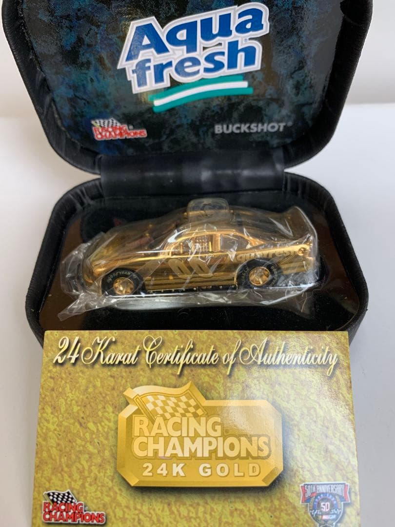 50TH ANNIVERSARY Aqua fresh ミニカー NASCAR