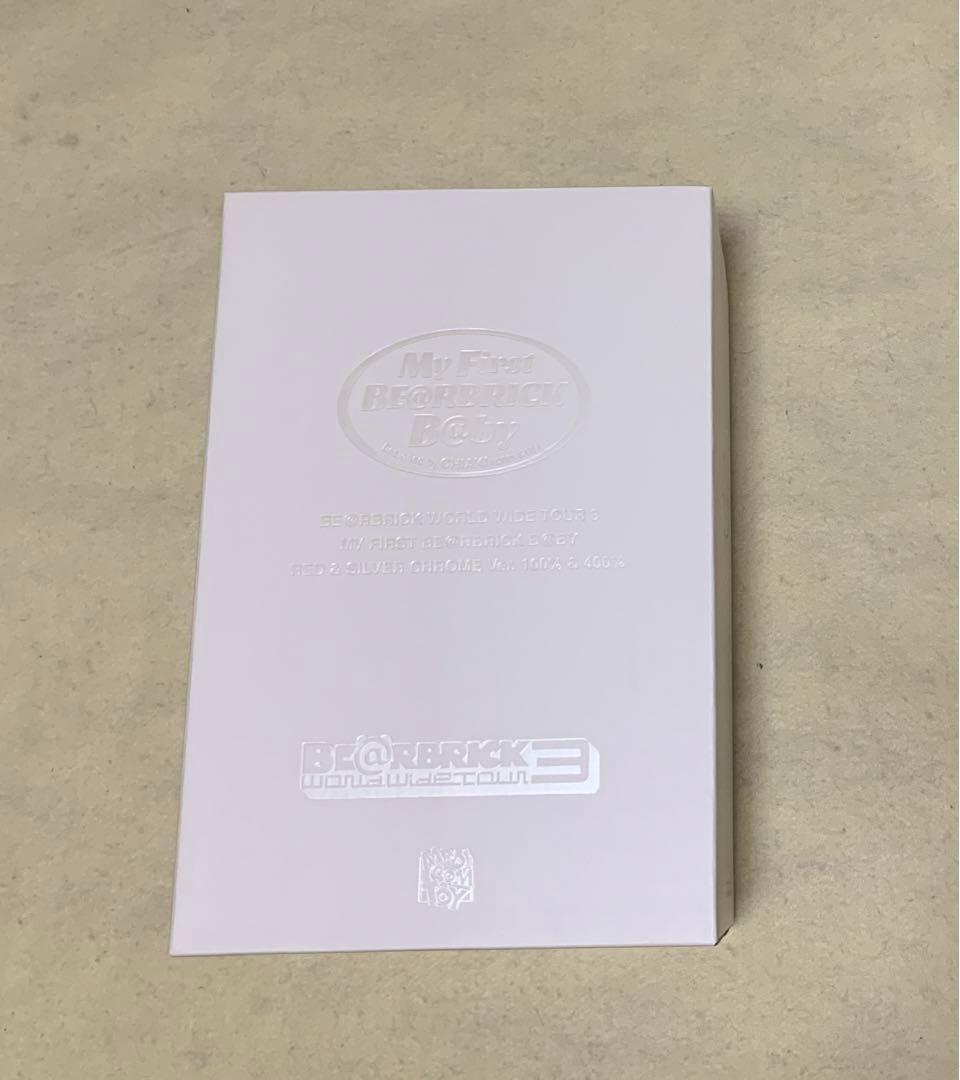 その他 MY FIRST BE@RBRICK B@BY RED & SILVER