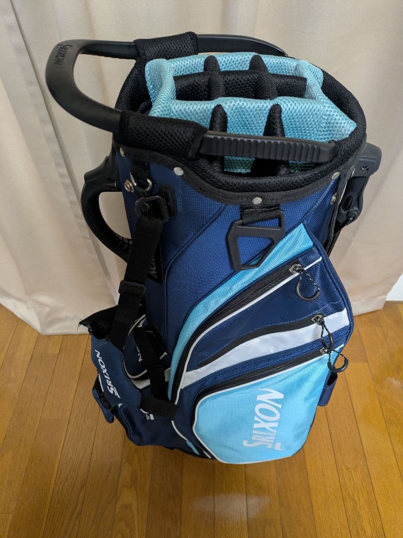 Srixon キャディバッグ ネイビー/ライトブルー