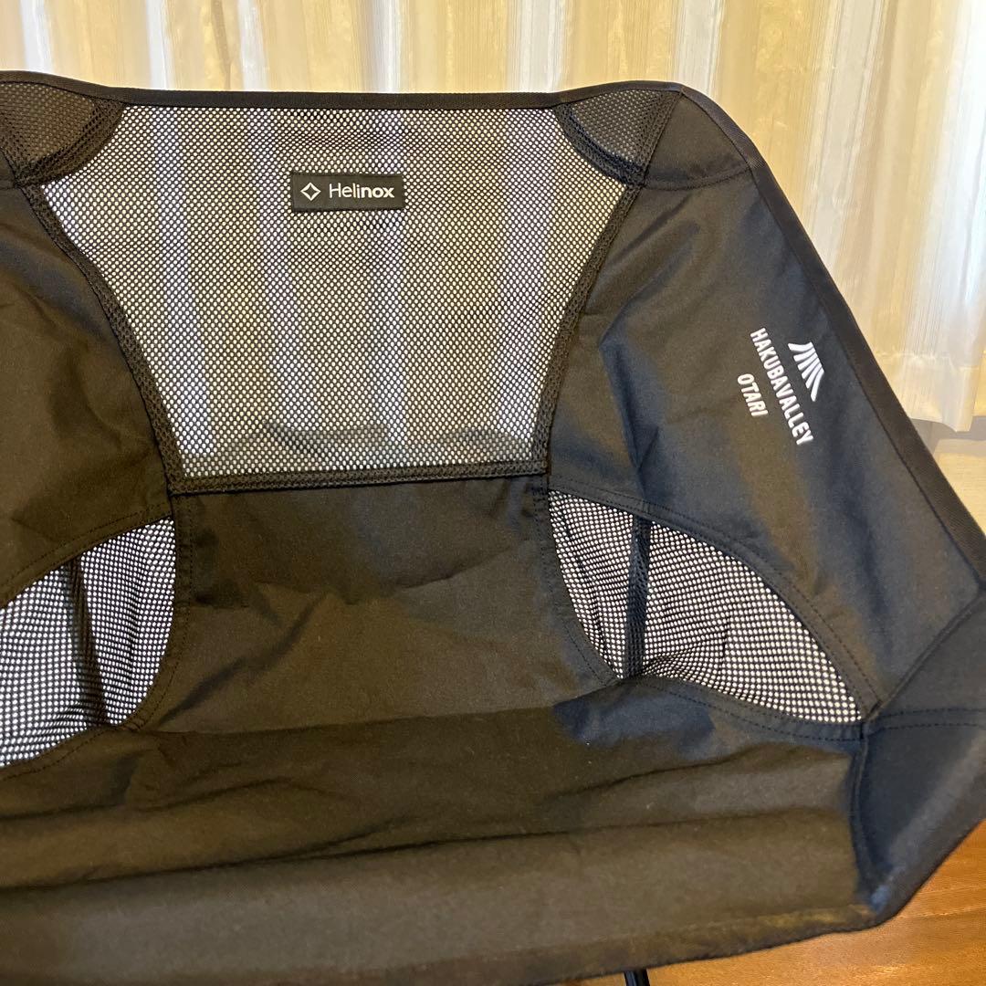 Helinox Chair ブラック メッシュ　#1822221