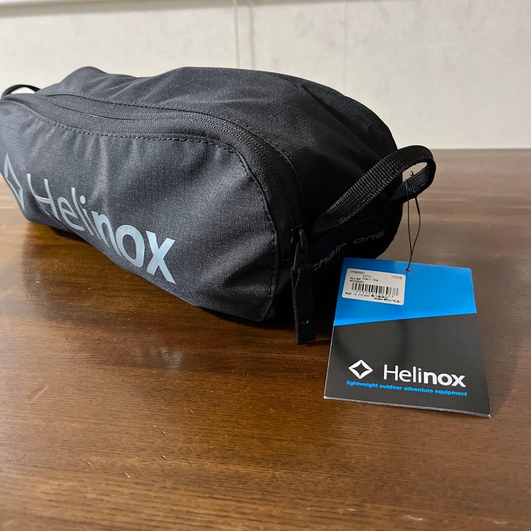 Helinox Chair ブラック メッシュ　#1822221