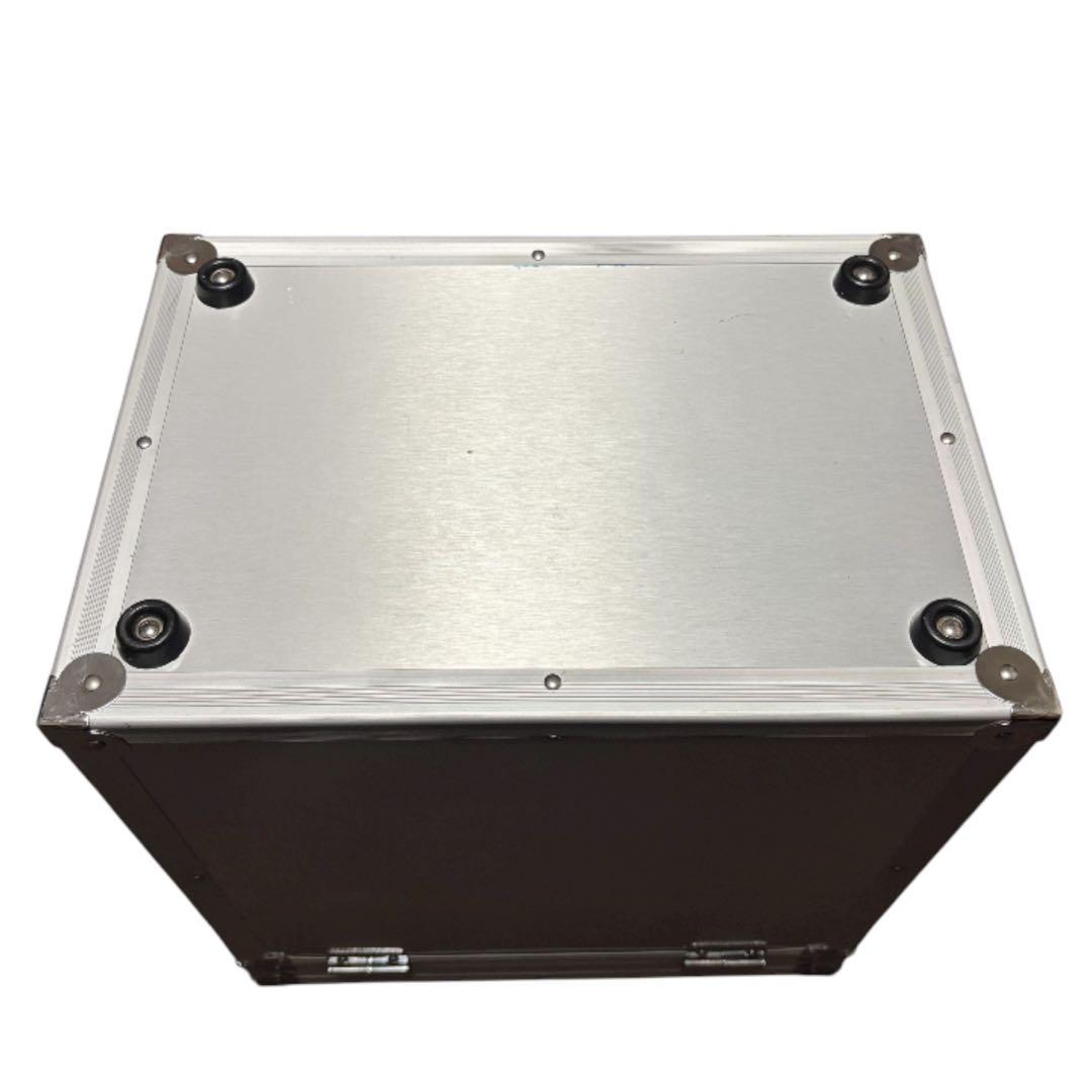 美品 レコード用収納 ハードケース アルミ製LP50-60枚収納DJ No.2