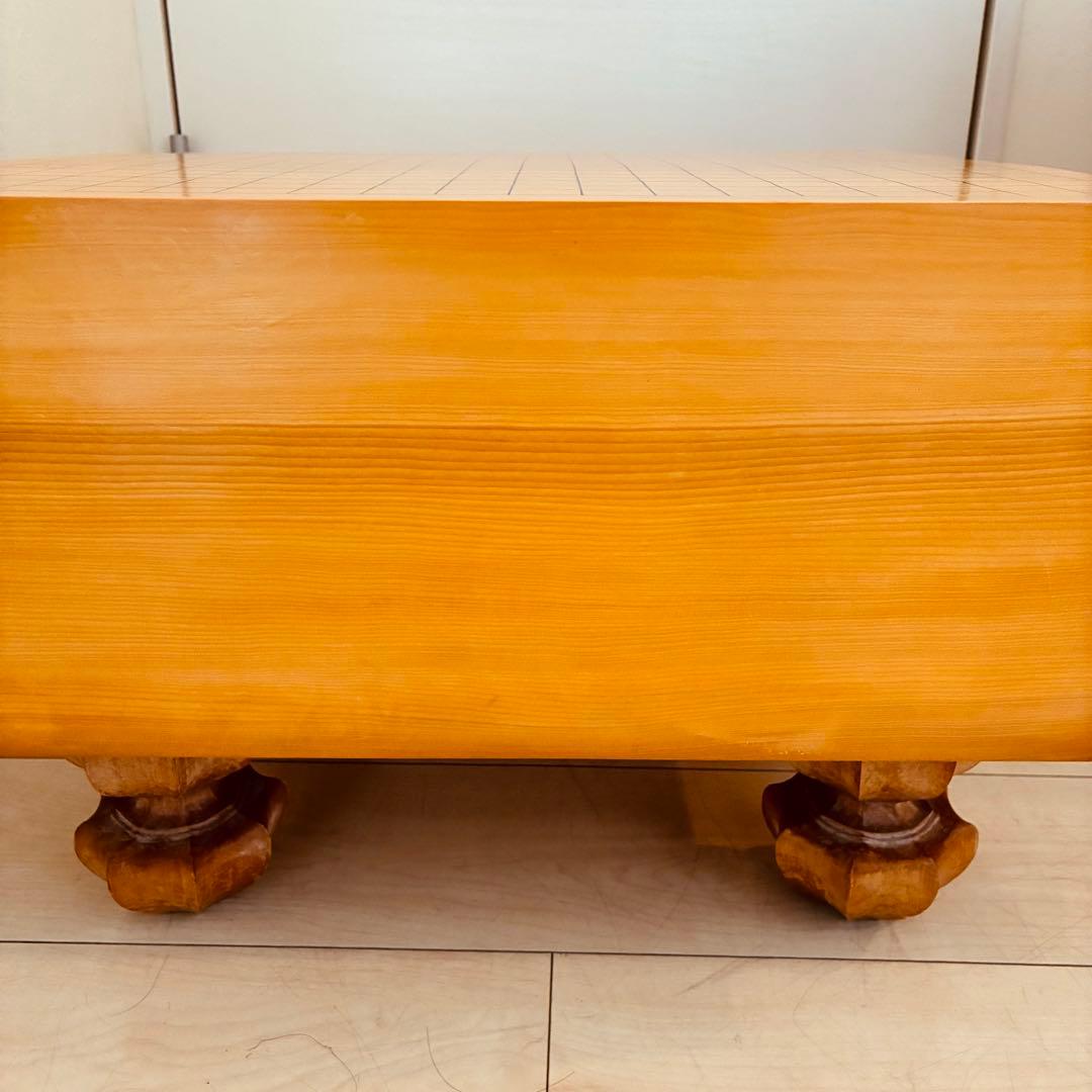 【ももこ】本榧　囲碁盤　6寸8分　6.8寸　天地柾目　前田榧碁盤店