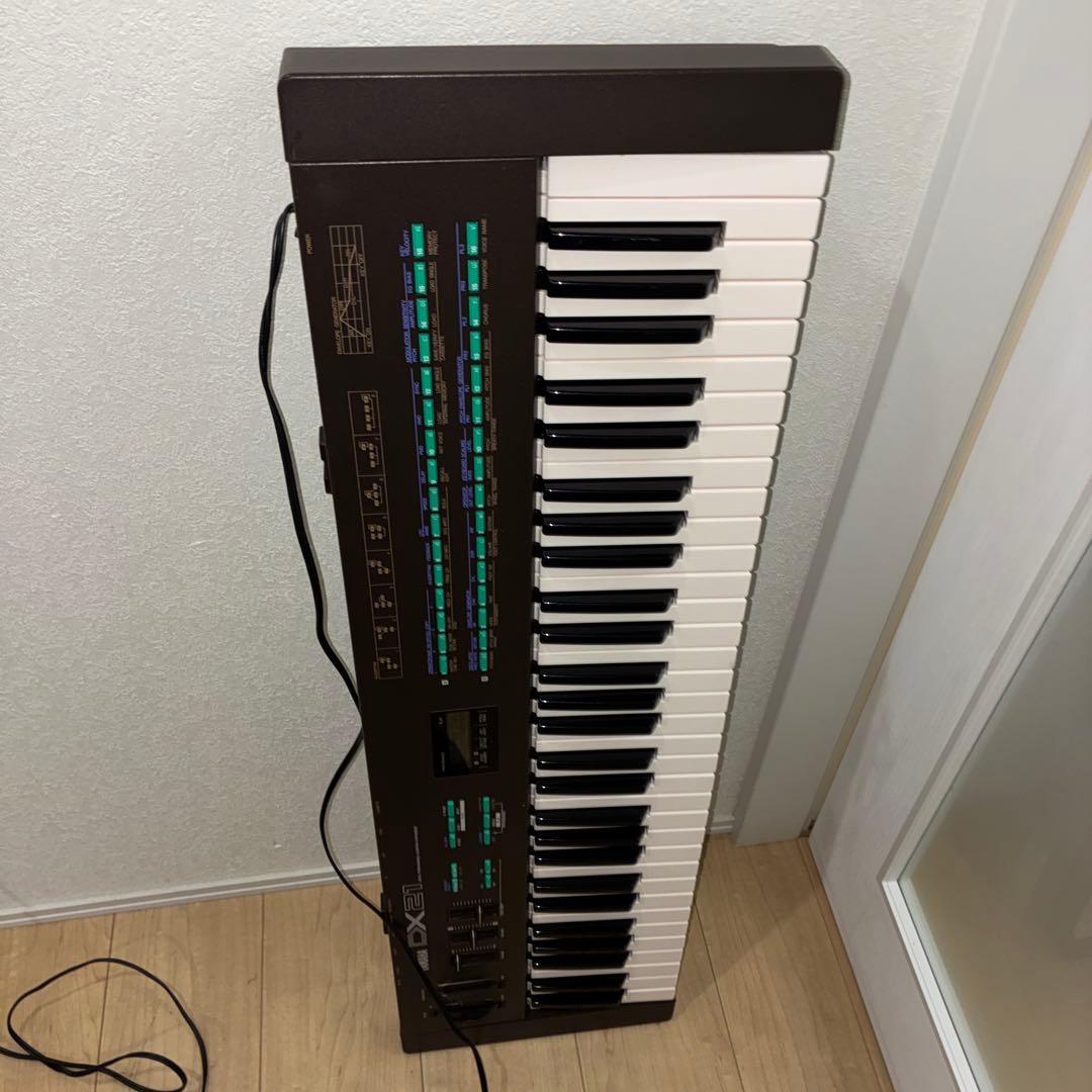 動作品　YAMAHA DX21 シンセサイザー　名機