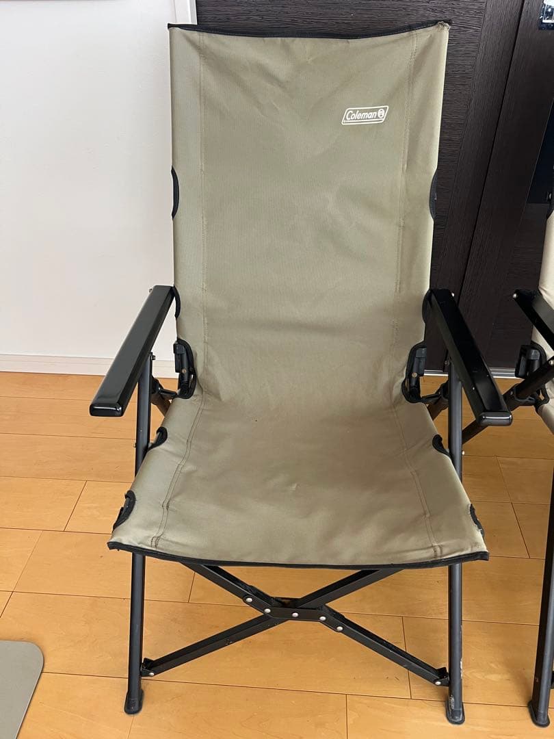 Coleman コールマン　アウトドアチェア 2脚セット　中古訳あり