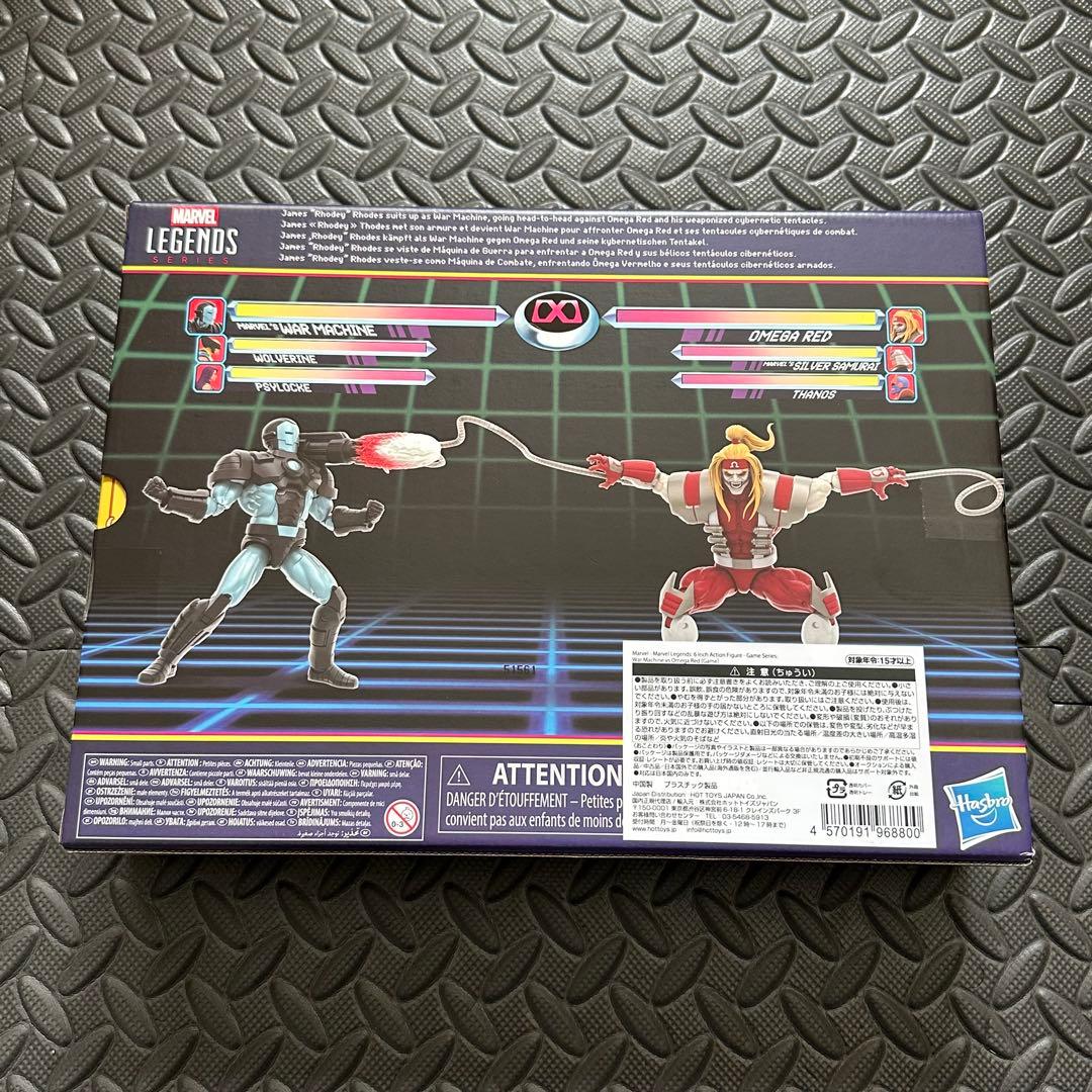 影丸ノ助用マーベルレジェンド ゲーマーバース ウォーマシンVSオメガレッド