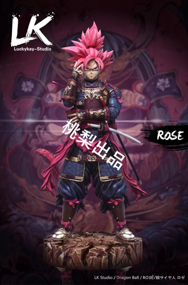 新品未開封『ドラコンボール』LK超サイヤ人ロゼザマス ガレージキット スタチュー