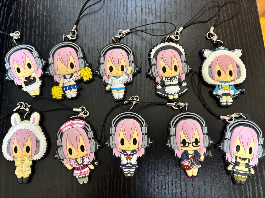 すーぱーそに子　ラバーストラップコレクション　10個セット　ラバスト