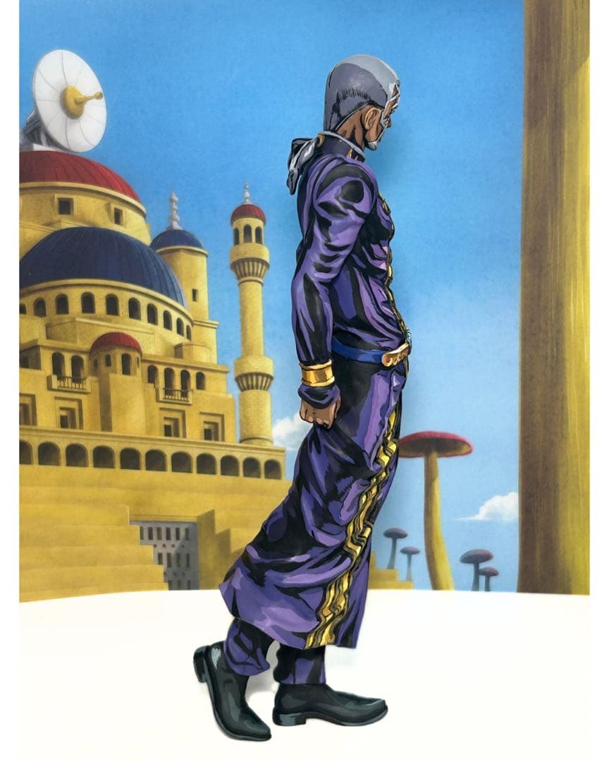 ジョジョの奇妙な冒険　フィギュア　二次元　リペイント　一番くじ　プッチ　ジョジョ