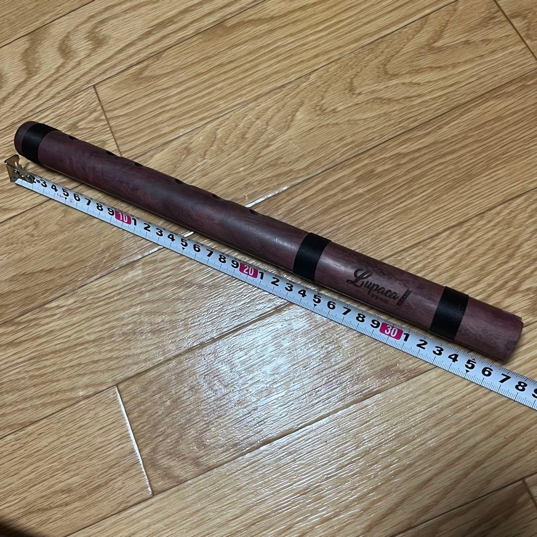 【美品】LUPACA ルパカ プロ用ケーナ G管 ワヤカン木 ケース付