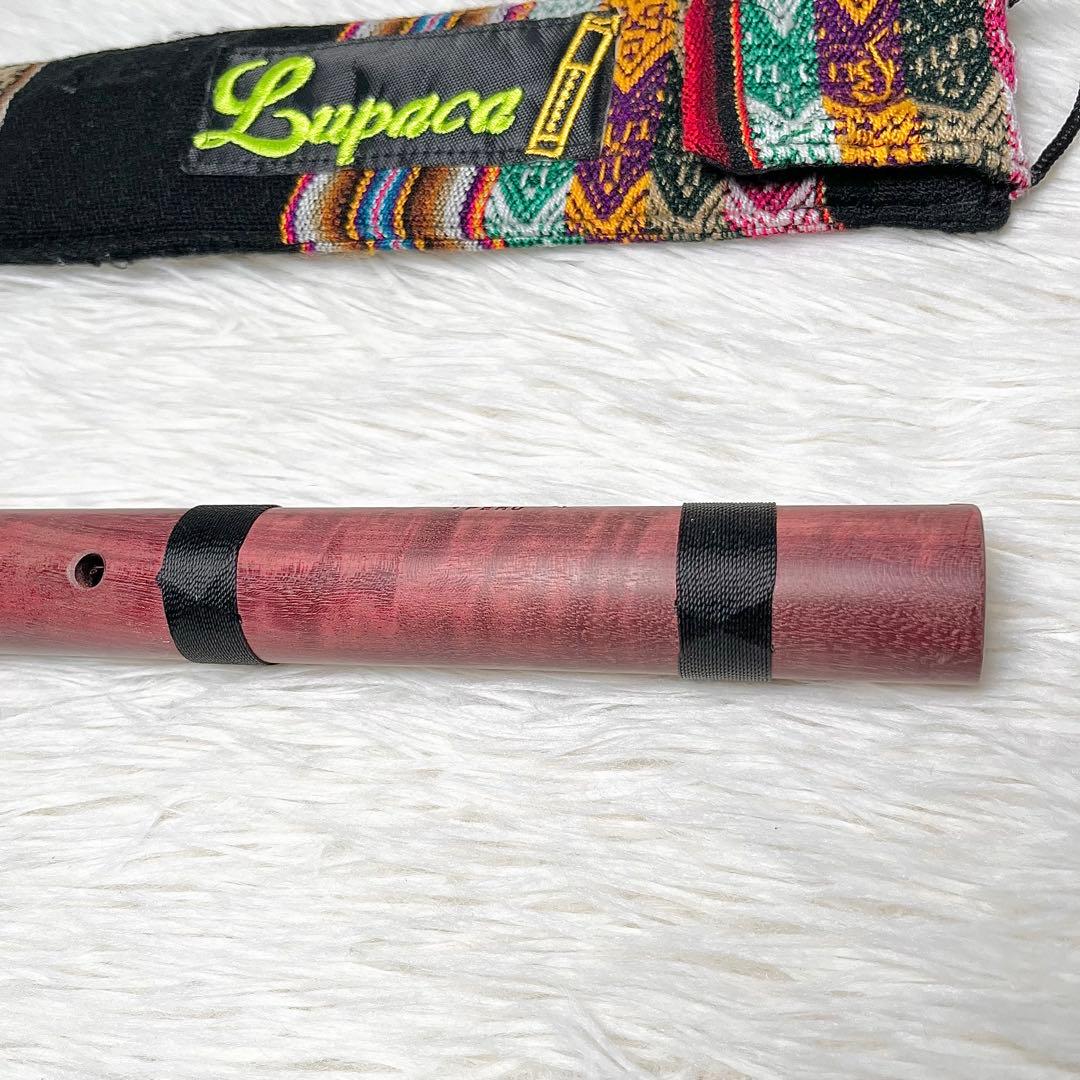 【美品】LUPACA ルパカ プロ用ケーナ G管 ワヤカン木 ケース付