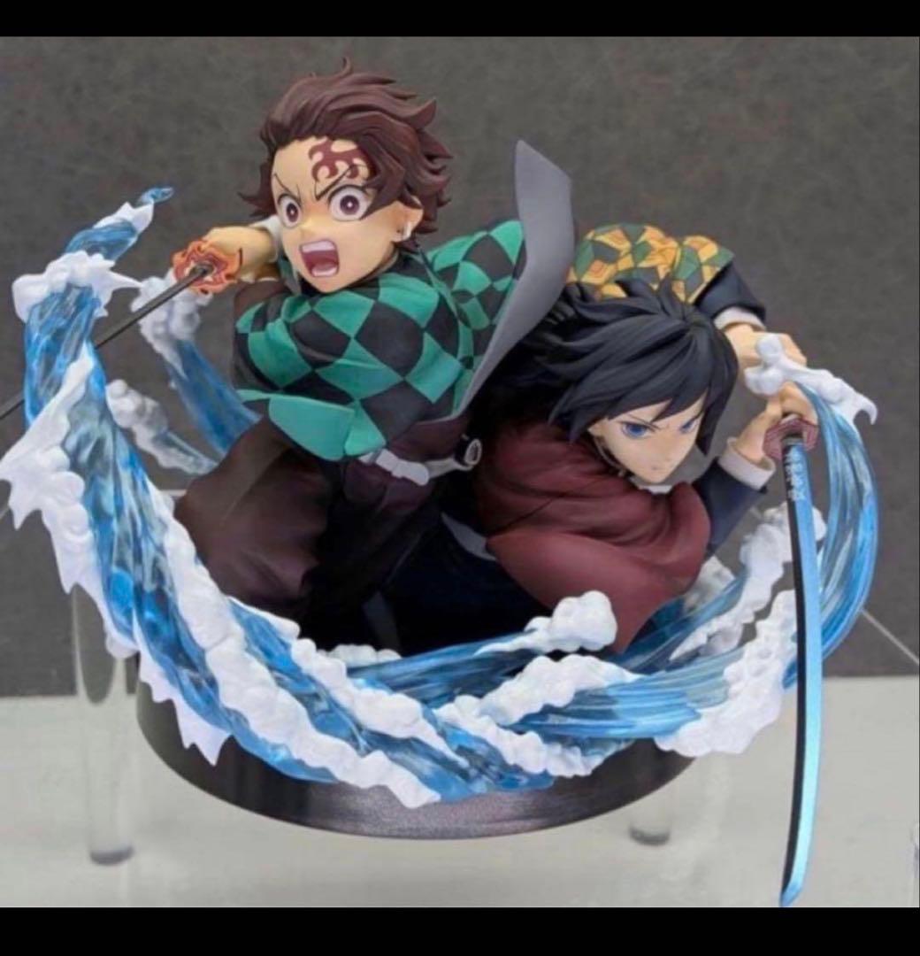 【特典付き】竈門炭治郎＆冨岡義勇ノンスケールフィギュア