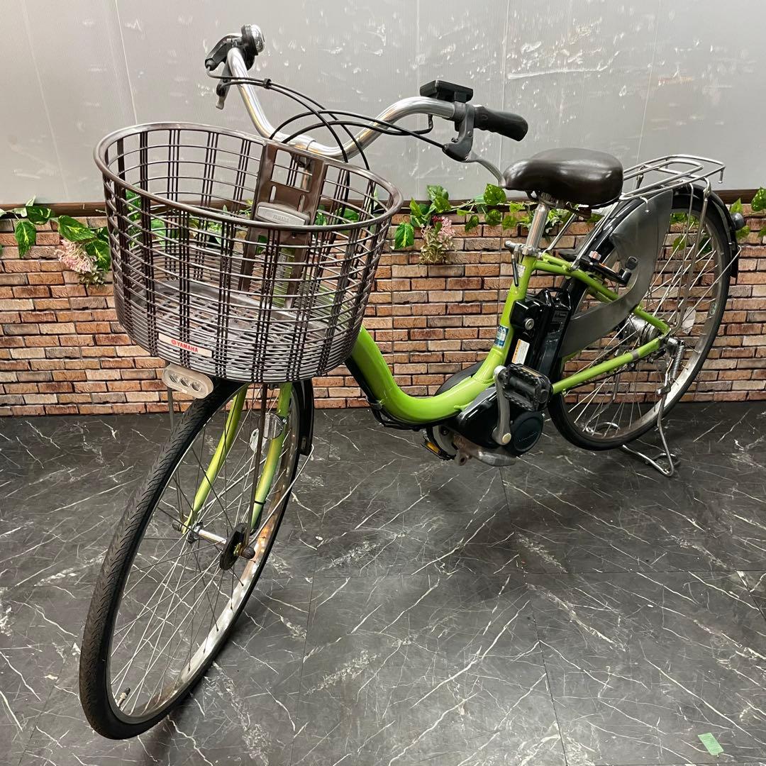 【1】電動自転車 YAMAHA PAS Natura 黄緑グリーン