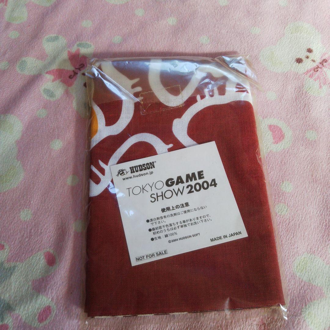 未使用美品東京ゲームショウ2004天外魔境手ぬぐい非売品レア貴重ゲームグッズ