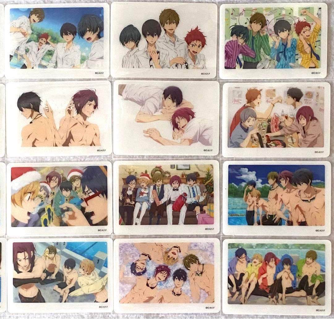 Free! ミニフォトカード　第２弾★ホロ　50枚　セット★