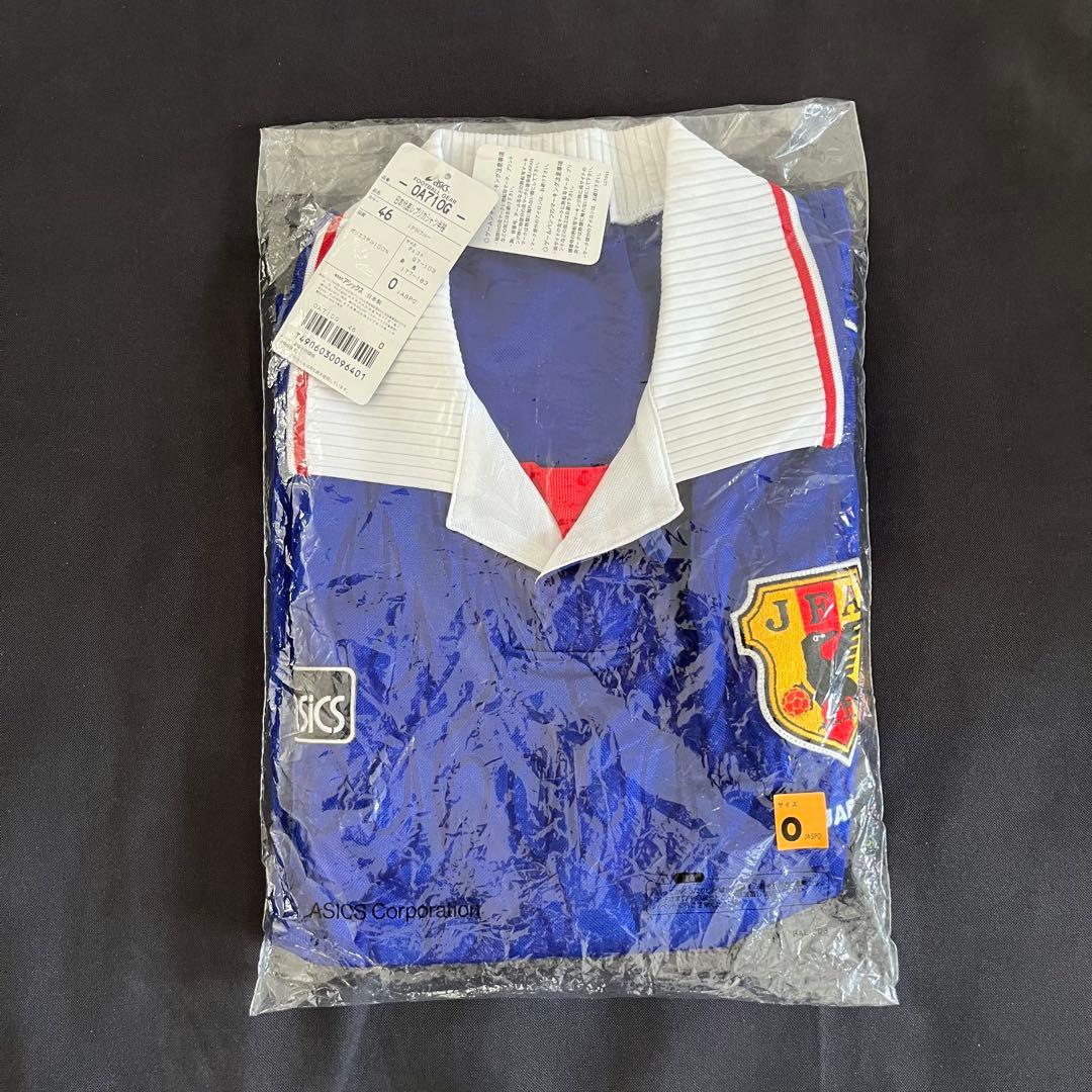 【新品/入手困難】※2枚組 日本代表ユニフォーム 98年 W杯 デッドストック