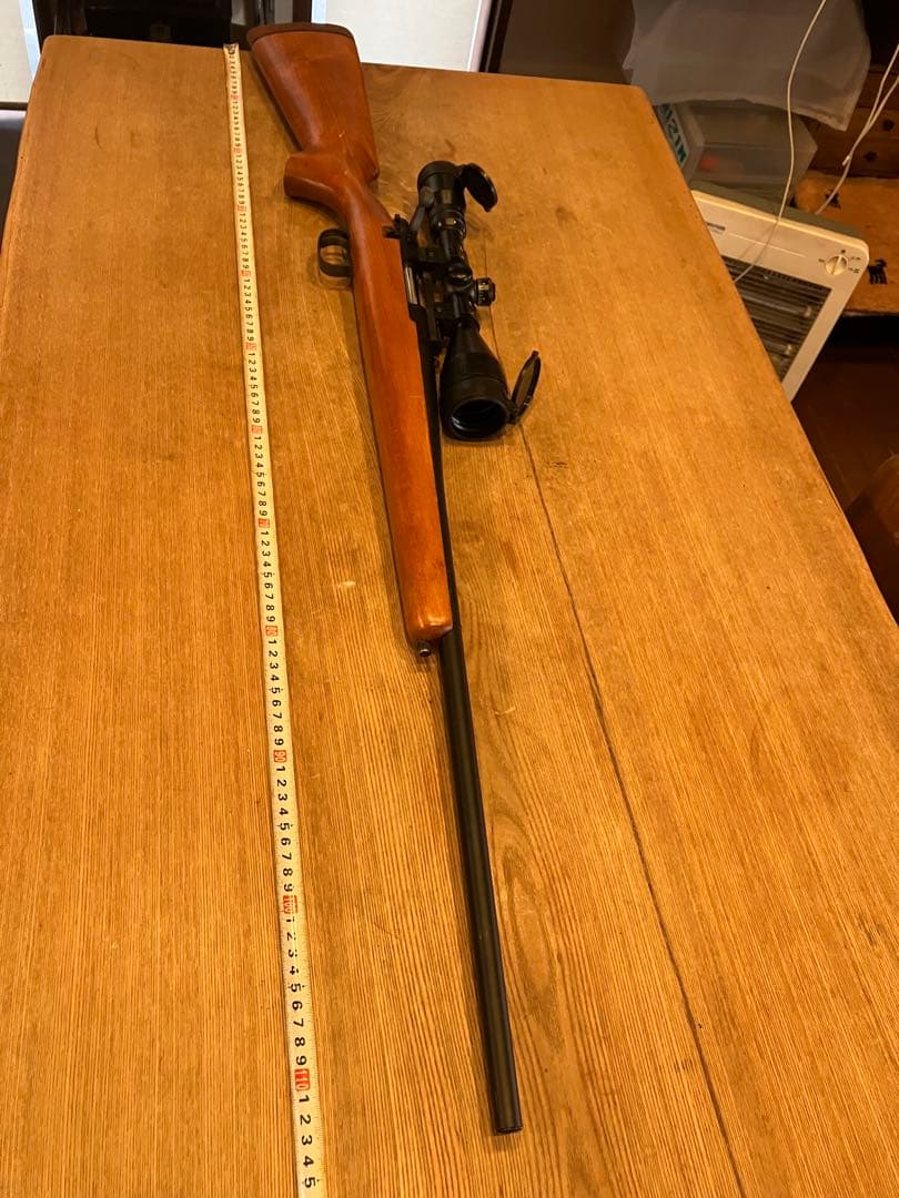 スナイパーライフル 木製ストック スコープ付き