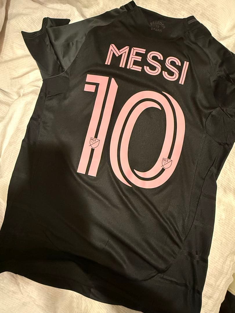 インテルマイアミ オーセンティックユニフォーム 2XL メッシ