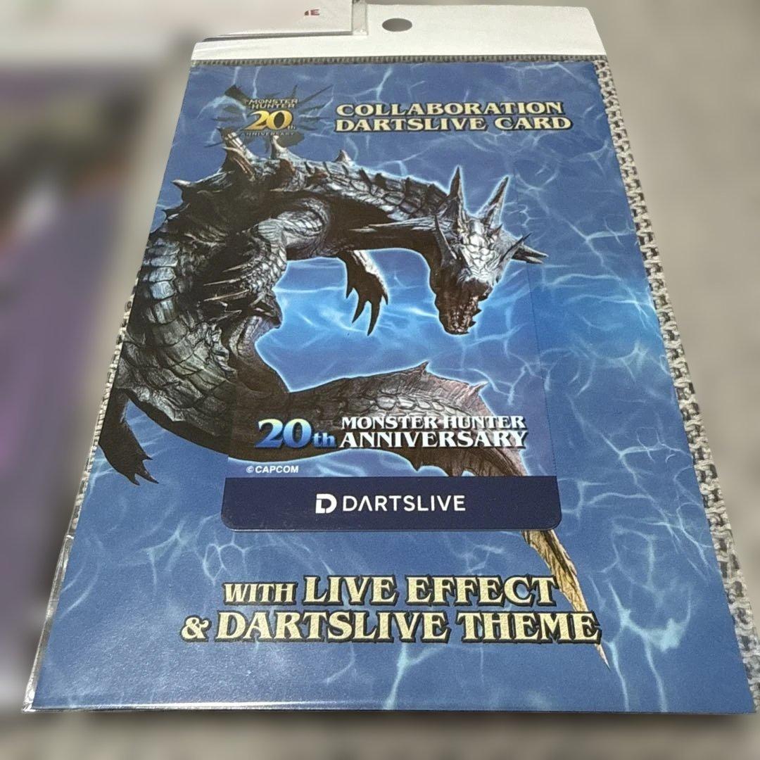ダーツライブカード モンハン 20周年記念 DARTSLIVE
