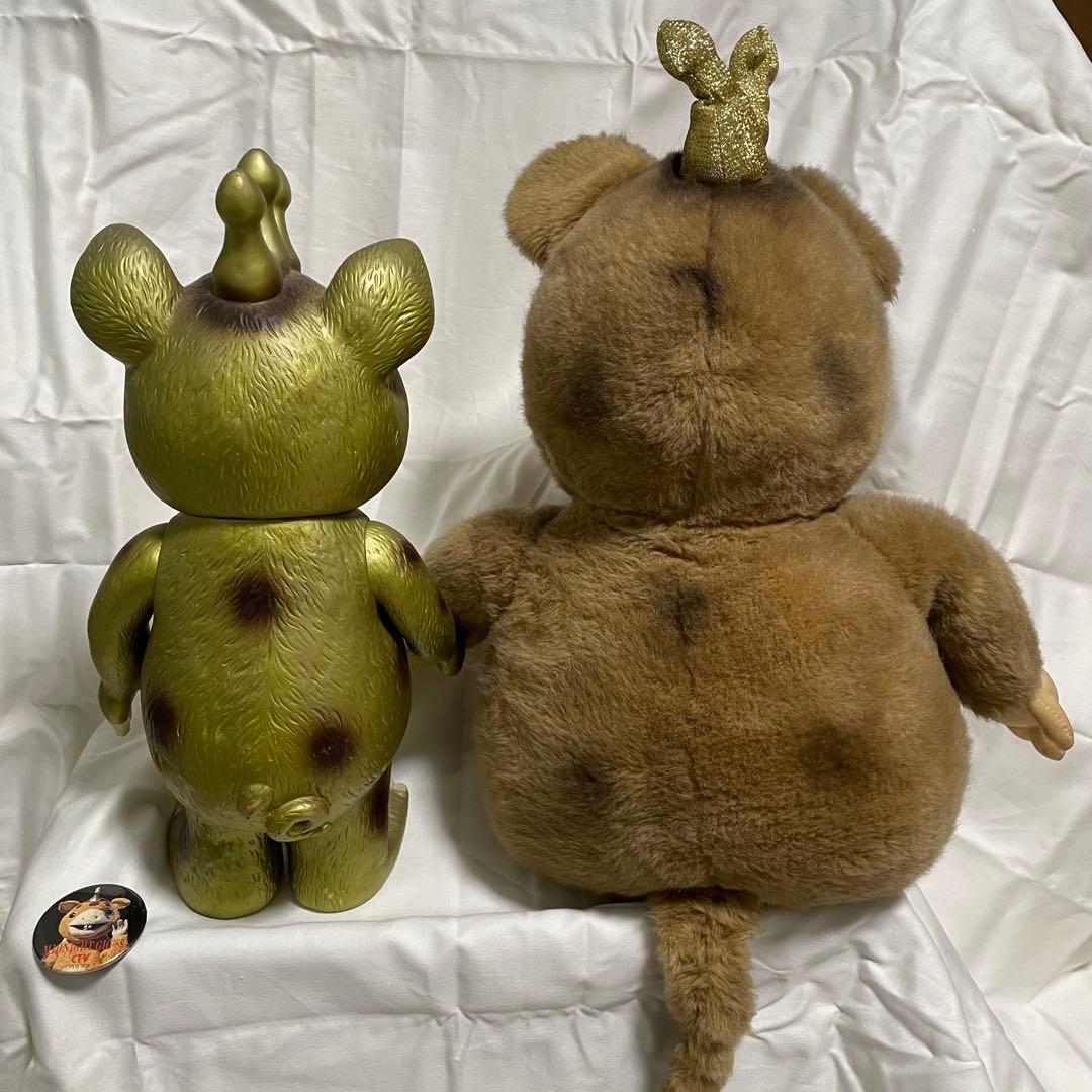 【激レア】 特大快獣ブースカぬいぐるみ ジャイアントブースカ ゴールド おまけ付