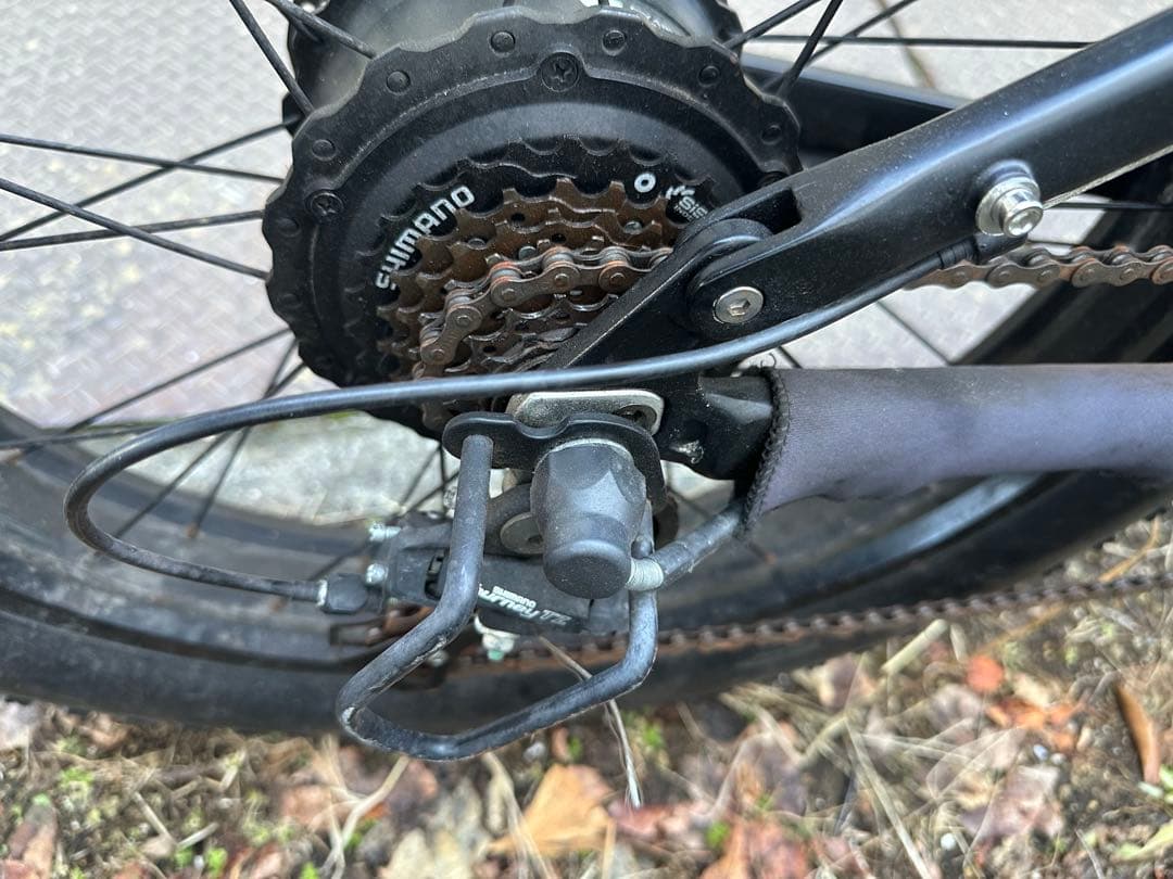 Ebike MOVE X 折りたたみ 電動バイク ファットタイヤ　オプション付き