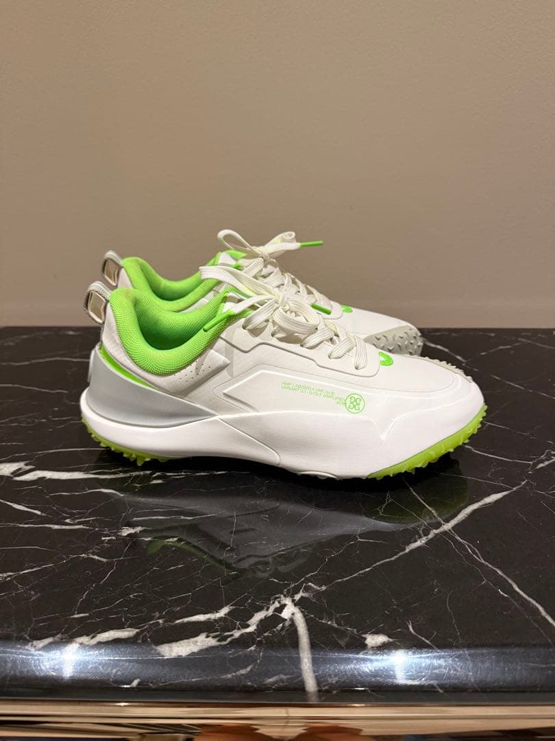 G/FORE ジーフォア ゴルフシューズ 25.5-26cmホワイト/グリーン