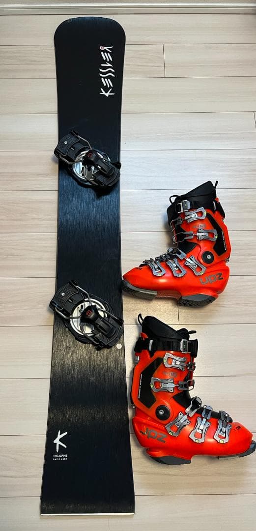 3点セット アルペンボード(162-ケスラー)　ブーツ(26.5-UPZ)