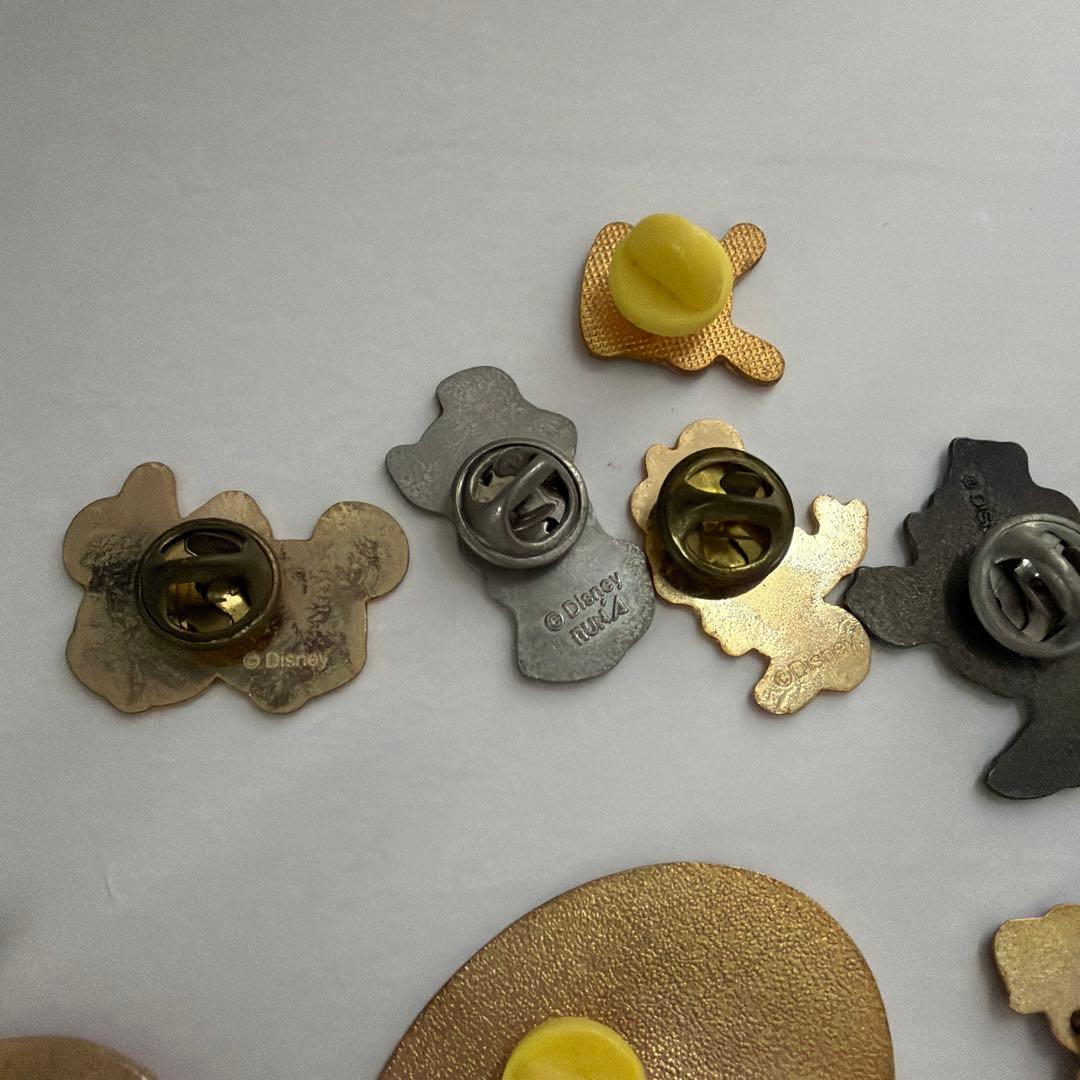 ディズニー ランド シー レトロ ピンズ ピンバッジ セット