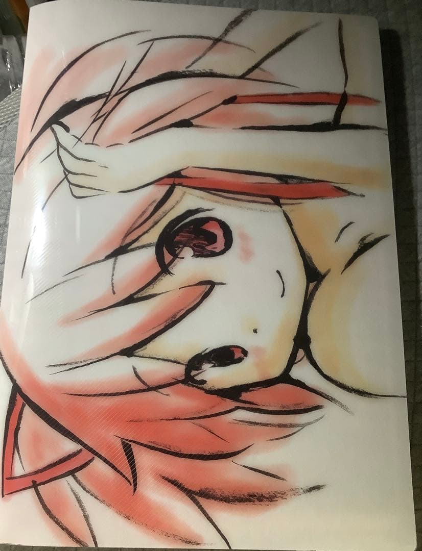 【貴重】まどかマギカ 10周年クリアファイルフォルダー　A4クリアファイル付