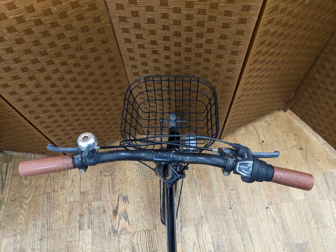 U051 折りたたみ自転車　20インチ　6段変速 オートLEDライト　ブラック